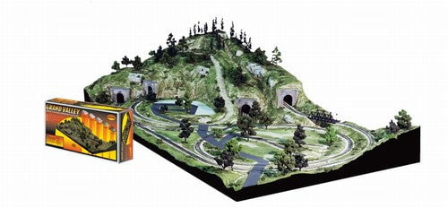 Woodland Scenics Woodland Scenics HO Scale Grand Valley Layout Kit ST1483