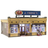 Woodland Scenics Woodland Scenics HO Scale  J. Frank’s Grocery Built and Ready