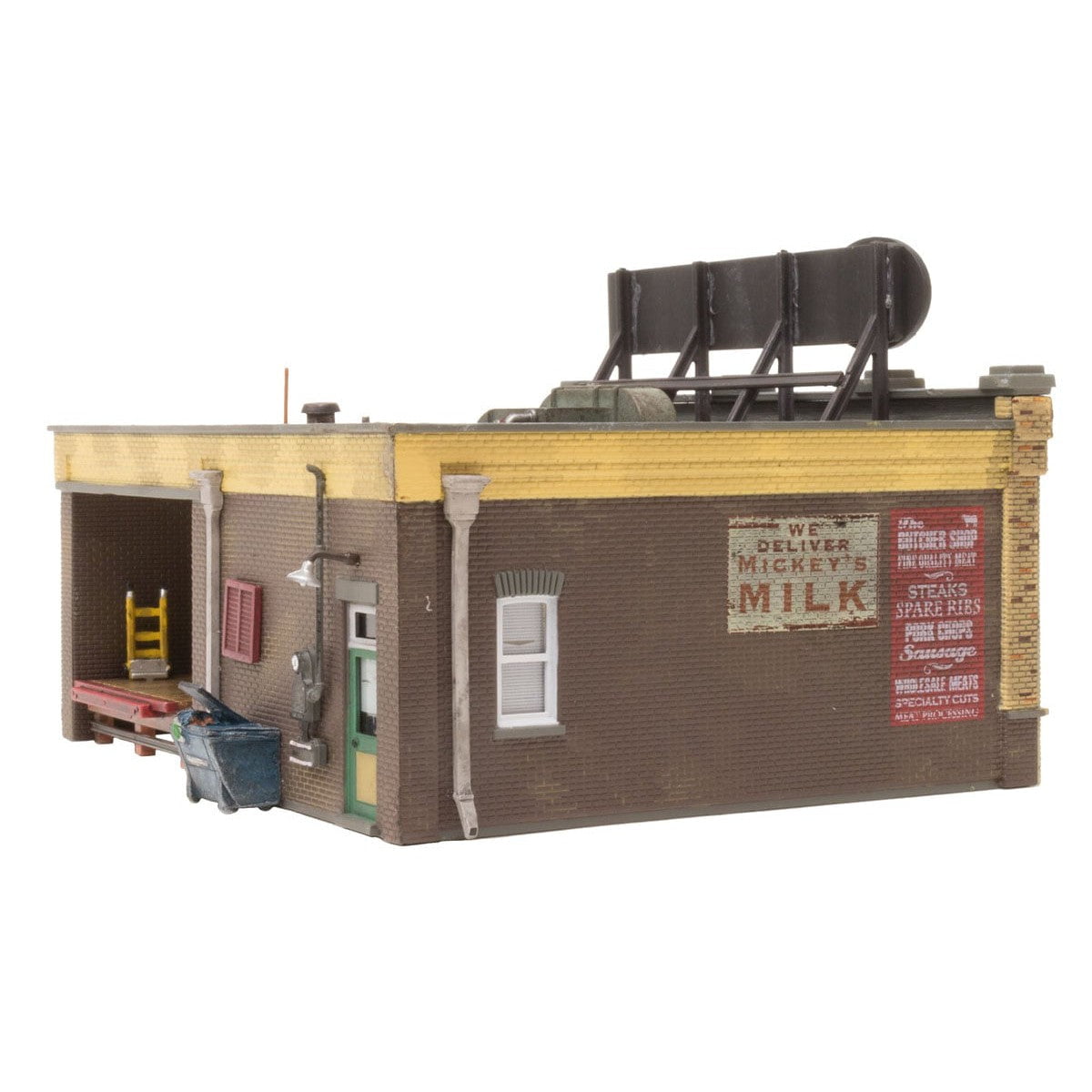 Woodland Scenics Woodland Scenics HO Scale  J. Frank’s Grocery Built and Ready