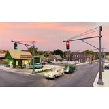 Woodland Scenics Woodland Scenics HO Scale Mast Arm Traffic Lights