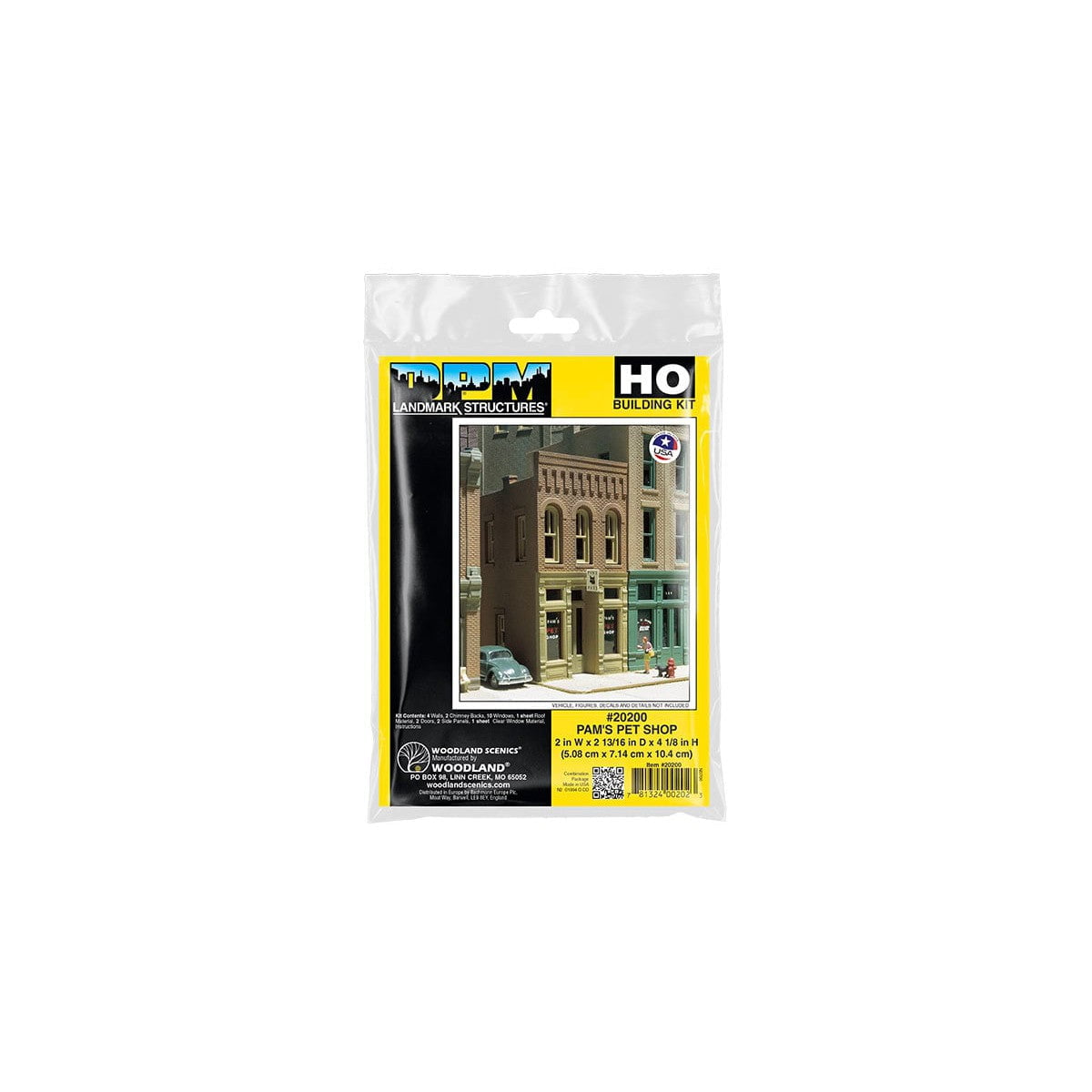 Woodland Scenics Woodland Scenics HO Scale Pam's Pet Shop DPM Kit