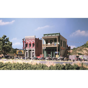 Woodland Scenics Woodland Scenics HO Scale Popa Weelie's Saloon DPM GOLD Kit