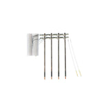Woodland Scenics Woodland Scenics HO Scale Pre-Wired Poles Double Crossbar Power Poles