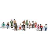 Woodland Scenics Woodland Scenics HO Scale Sixteen Passengers