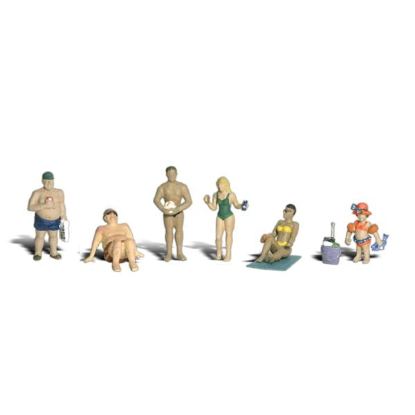 Woodland Scenics Woodland Scenics HO Scale Sun Bathers