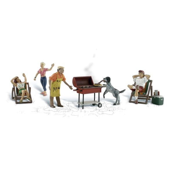 Woodland Scenics Woodland Scenics N Backyard Barbeque