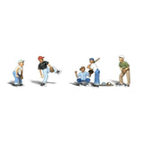 Woodland Scenics Woodland Scenics N Baseball Players I