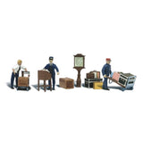 Woodland Scenics Woodland Scenics N Depot Workers & Accessories