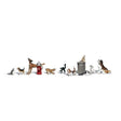 Woodland Scenics Woodland Scenics N Dogs & Cats
