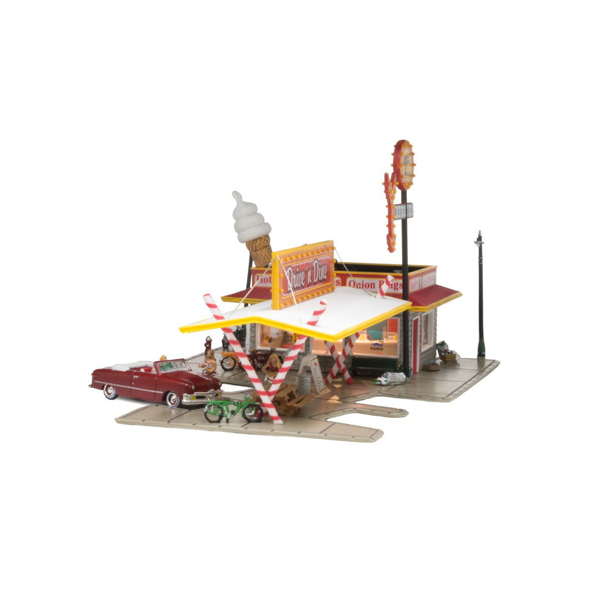 Woodland Scenics Woodland Scenics N Scale Drive 'N' Dine Built and Ready