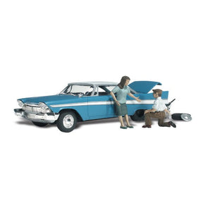 Woodland Scenics Woodland Scenics N Scale Felix Fix-a-Flat AutoScenes