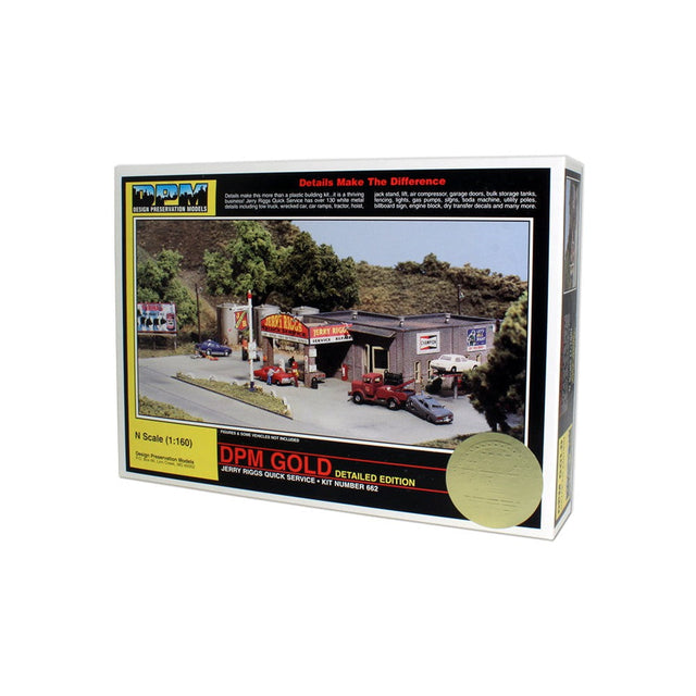 Woodland Scenics Woodland Scenics N Scale Jerry Rigg's Quick Service DPM Kit