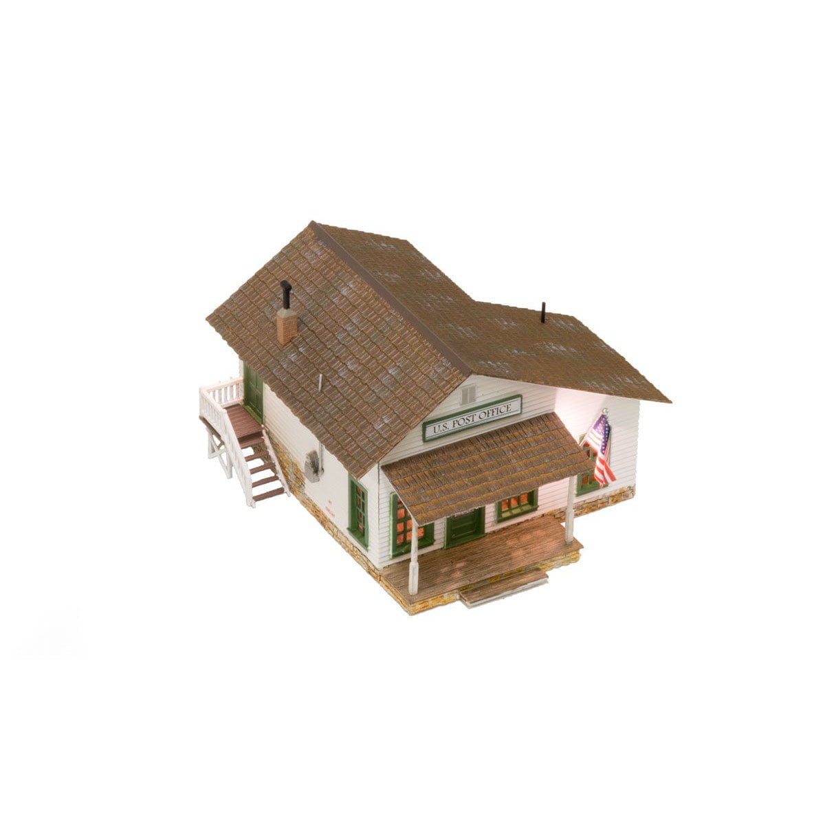 Woodland Scenics Woodland Scenics N Scale Letters  Parcels & Post - Post Office Built and Ready