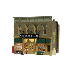 Woodland Scenics Woodland Scenics N Scale Lubener's General Store Built and Ready
