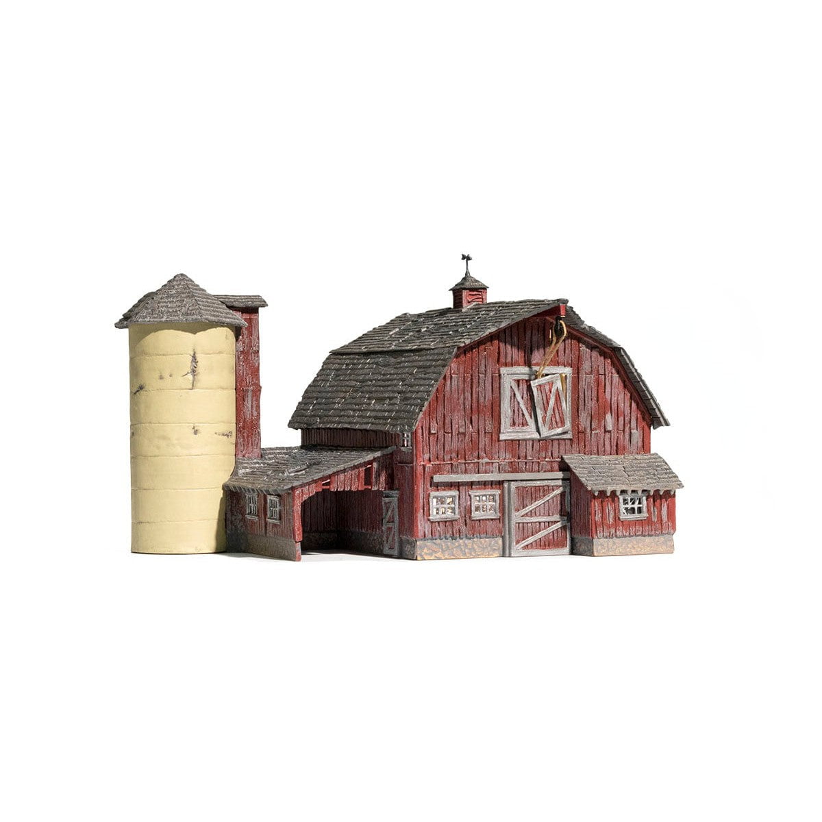 Woodland Scenics Woodland Scenics N Scale Old Weathered Barn Built and Ready