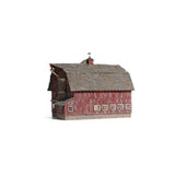 Woodland Scenics Woodland Scenics N Scale Old Weathered Barn Built and Ready