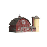 Woodland Scenics Woodland Scenics N Scale Old Weathered Barn Built and Ready