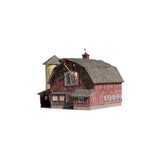 Woodland Scenics Woodland Scenics N Scale Old Weathered Barn Built and Ready