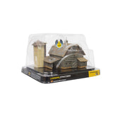 Woodland Scenics Woodland Scenics N Scale Old Weathered Barn Built and Ready