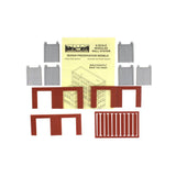 Woodland Scenics Woodland Scenics N Scale Street Level Wall Freight Doors DPM Kit