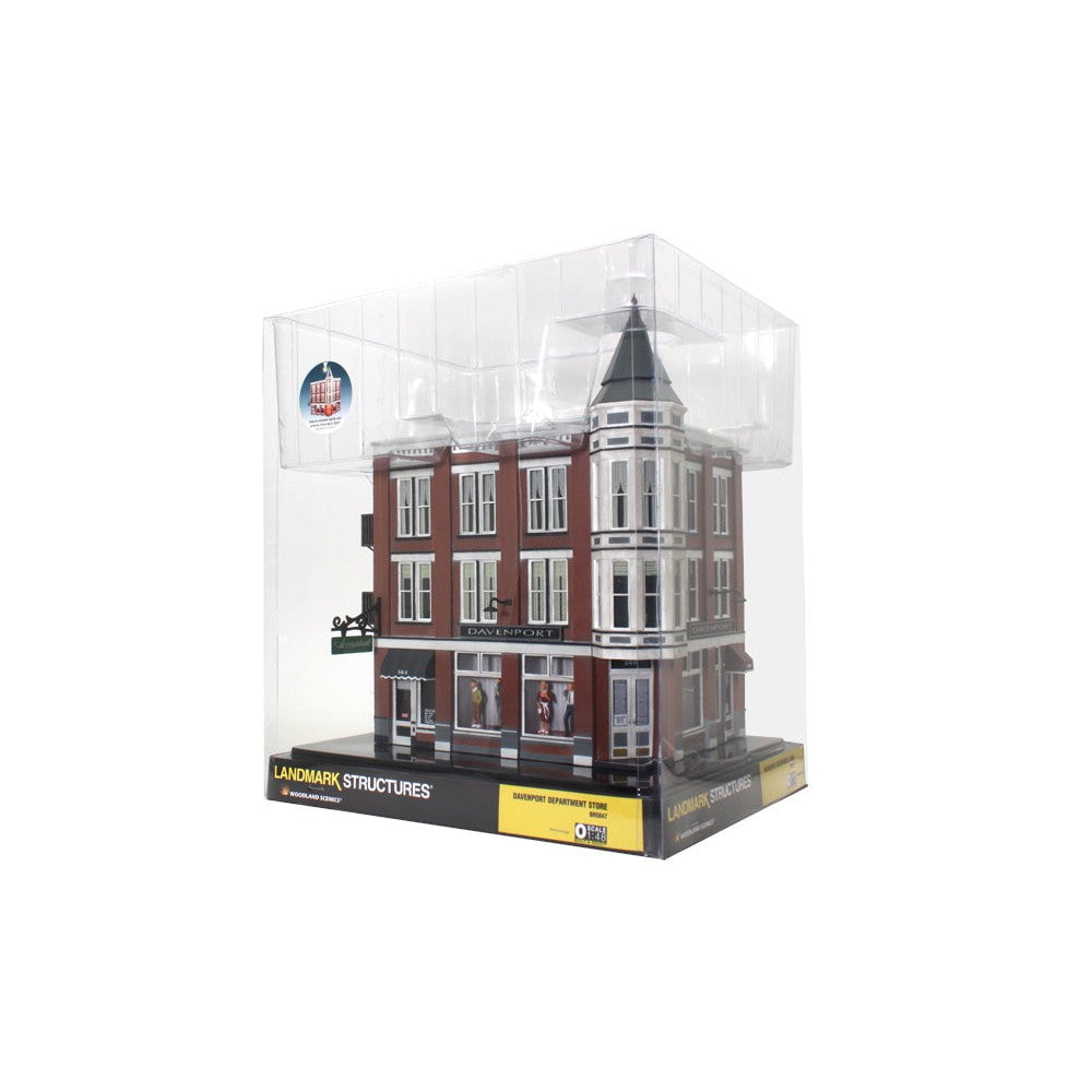 Woodland Scenics Woodland Scenics O Scale Davenport Department Store Built and Ready