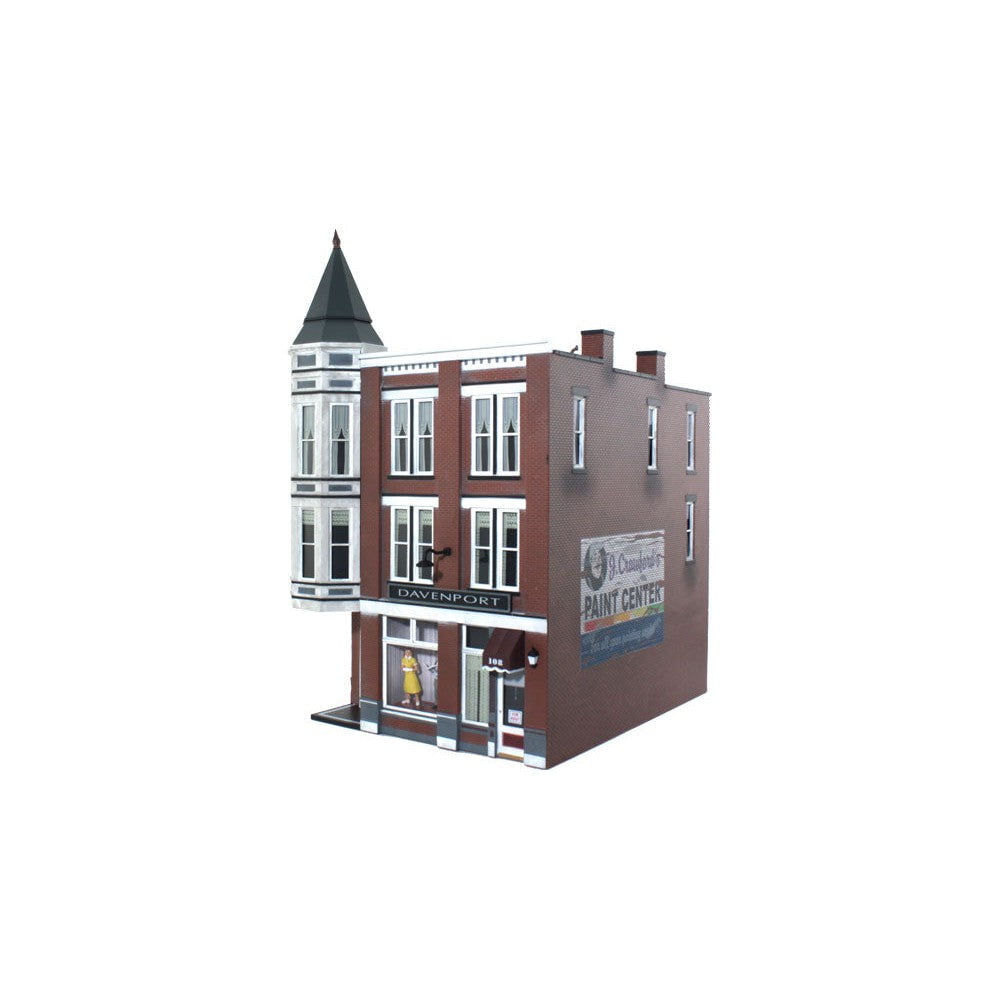 Woodland Scenics Woodland Scenics O Scale Davenport Department Store Built and Ready
