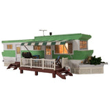 Woodland Scenics Woodland Scenics O Scale Grillin' & Chillin' Trailer (Lit) Built and Ready