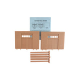 Woodland Scenics Woodland Scenics O Scale Scale Street/Dock Level Wall Freight Door DPM Kit