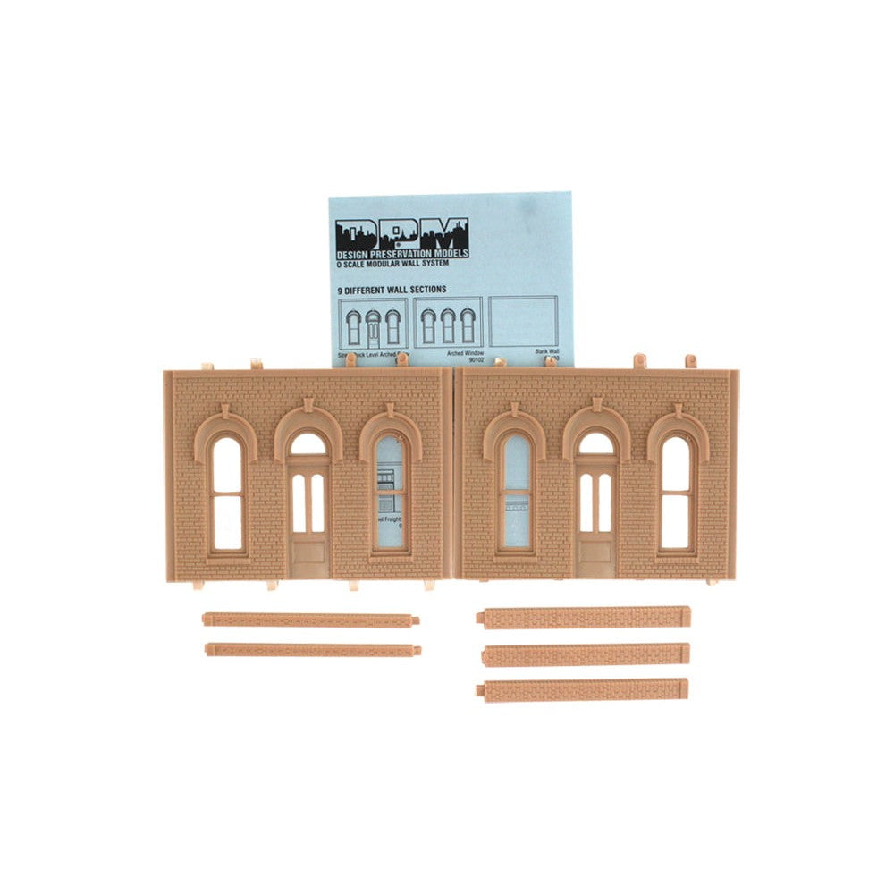 Woodland Scenics Woodland Scenics O Scale Street/Dock Level Arched Entry Door DPM Kit