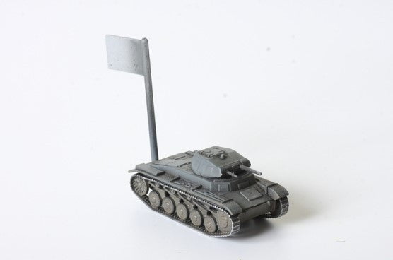 Zvezda MILITARY MODEL Zvezda 1/100 German PzKpfw II Light Tank Snap Kit