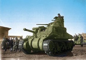 Zvezda MILITARY MODEL Zvezda 1/100 US M3 Lee Tank Snap Kit