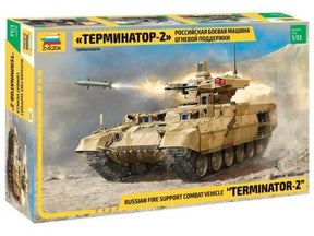 Zvezda MILITARY MODEL Zvezda 1/35 Russian Terminator 2 Fire Support Vehicle Kit