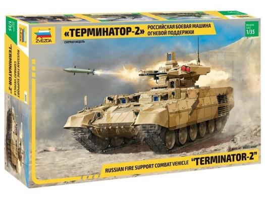 Zvezda MILITARY MODEL Zvezda 1/35 Russian Terminator 2 Fire Support Vehicle Kit