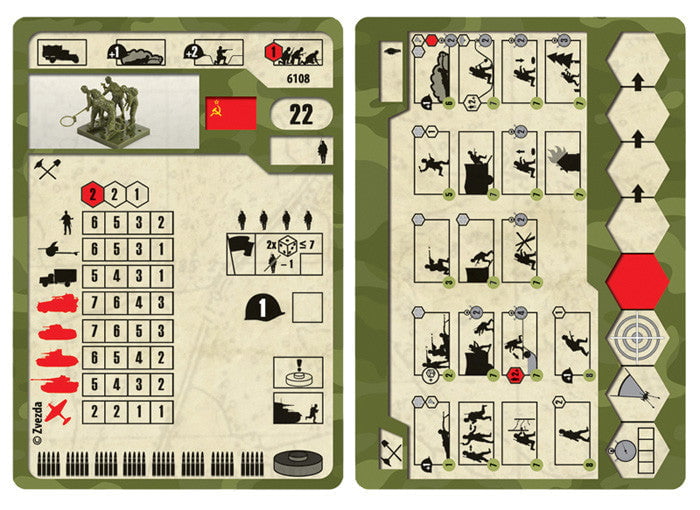 Zvezda MILITARY MODEL Zvezda 1/72 Soviet Engineers 1941-42 (4) Snap Kit