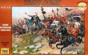 Zvezda MILITARY MODEL Zvezda 1/72 Turkish Cavalry XVII AD (18 Mtd) Kit