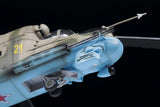 Zvezda MODEL AIRCRAFT Zvezda 1/48 Russian Mil Mi24P Attack Helicopter Kit