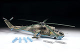 Zvezda MODEL AIRCRAFT Zvezda 1/48 Russian Mil Mi24P Attack Helicopter Kit