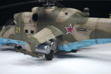 Zvezda MODEL AIRCRAFT Zvezda 1/48 Russian Mil Mi24P Attack Helicopter Kit