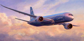 Zvezda MODEL AIRPLANES Zvezda 1/144 B787-9 Dreamliner Passenger Airliner Kit