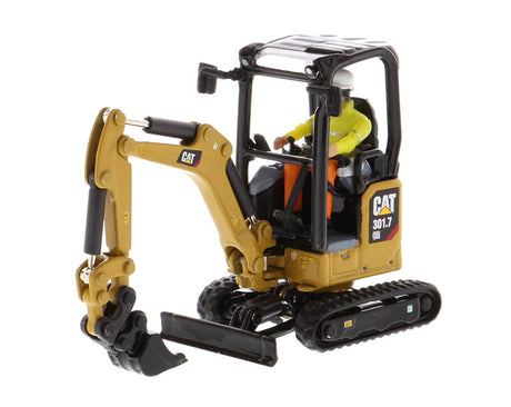 Diecast Masters Cat® 301.7 CR Mini Hydraulic Excavator - Next Generation - 1/50